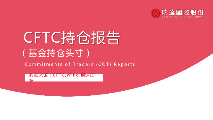 CFTC持仓报告(基金持仓)